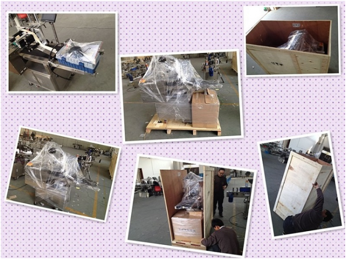 Máy dán nhãn chai tròn tự động HAY SUS304 Động cơ Servo Điều khiển PLC