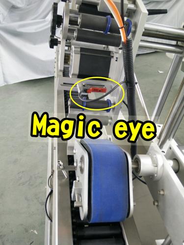 Máy ghi nhãn động cơ điều khiển động cơ tốc độ cao Delta servo cho chai tròn nhỏ