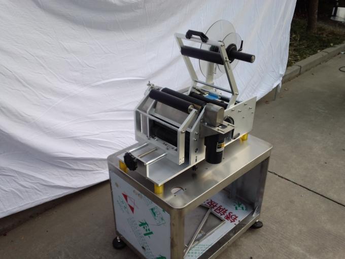 Máy dán nhãn lọ tự động tùy chỉnh cho nhãn dán nhãn lọ penicilin nhỏ