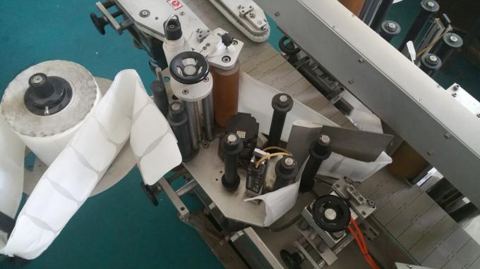 Túi và chai hình bầu dục Máy dán nhãn, Máy in nhãn tự dính với băng tải dài