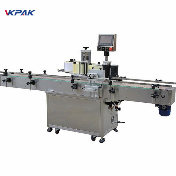 Máy dán nhãn chai tròn tự động đứng dầu tự động