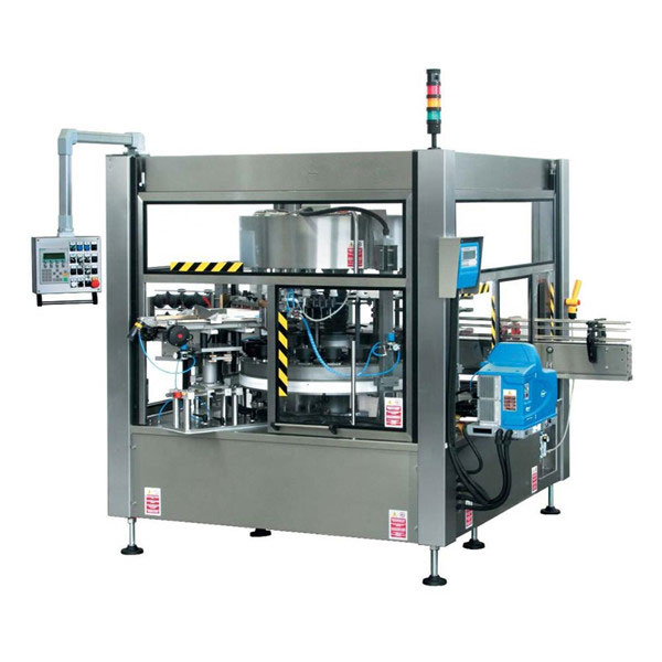 Máy dán nhãn nhãn dán quay có cánh hoàn toàn tự động CE