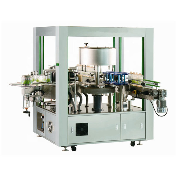 Máy ghi nhãn quay Mặt trước và Mặt sau