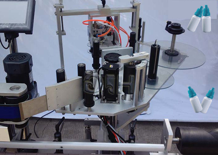 Máy dán nhãn chai tròn dạng đứng / phía dưới của Trung Quốc với nhà cung cấp tự động