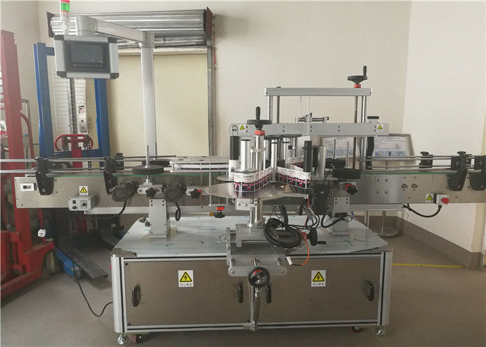 Máy dán nhãn hai mặt phía trước và sau của Trung Quốc cho nhà cung cấp chai hình bầu dục