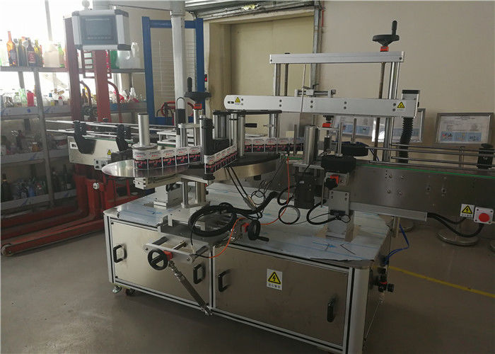 Máy dán nhãn chai hình bầu dục hai đầu của Trung Quốc cho chai hình bầu dục trong nhà cung cấp ngành công nghiệp hóa chất