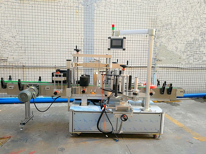 Máy dán nhãn tự dính nhạy cảm áp suất mặt trước và mặt sau với động cơ nhập khẩu